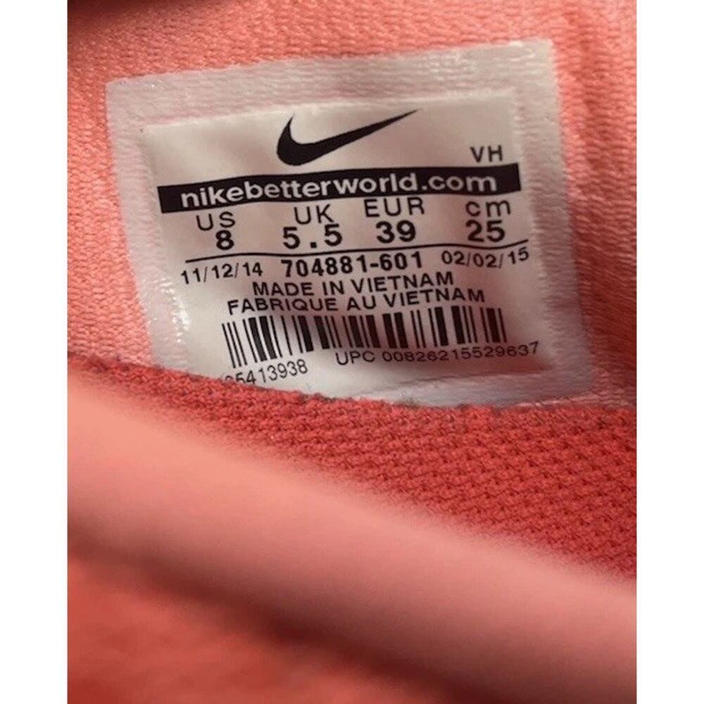 Nike Free 5.0 TR Fit 5 Women’s Training Shoes Hot Lava Pink Size8 Light704881601 - Picture 8 of 8